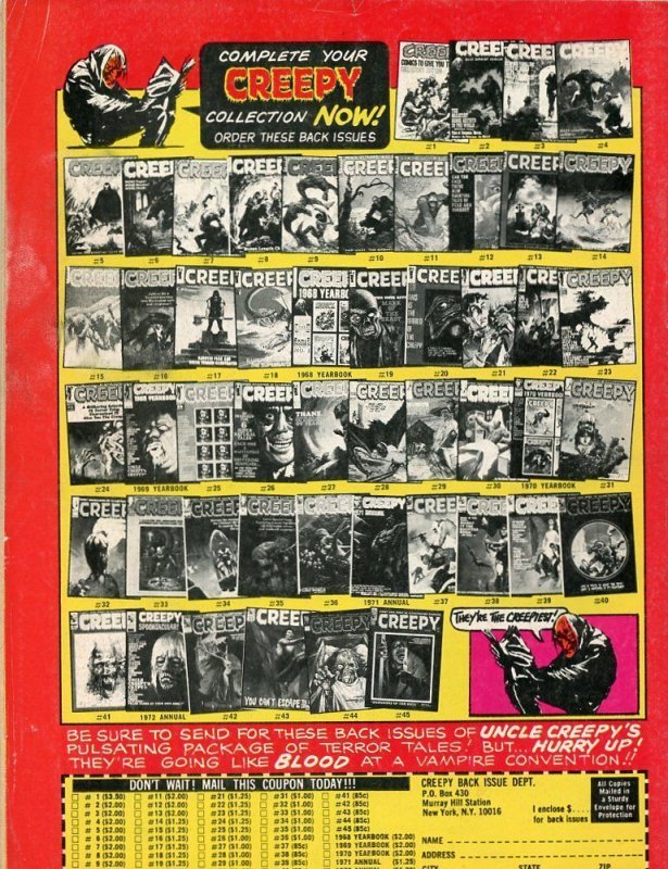 Creepy #45 (1972)Comic Book Mag GD 2.0