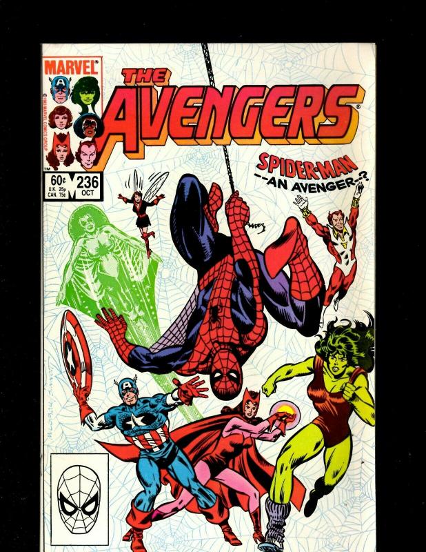 12 Avengers Marvel Comics #230 231 232 233 234 235 236 237 238 239 240 241 GK7