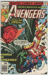 Avengers #165 (1963) - 5.0 VG/FN *Hammer of Vengeance*