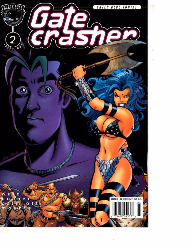 Lot Of 4  Gatecrasher Black Bull Comic Books #1 2 3 4  MS17