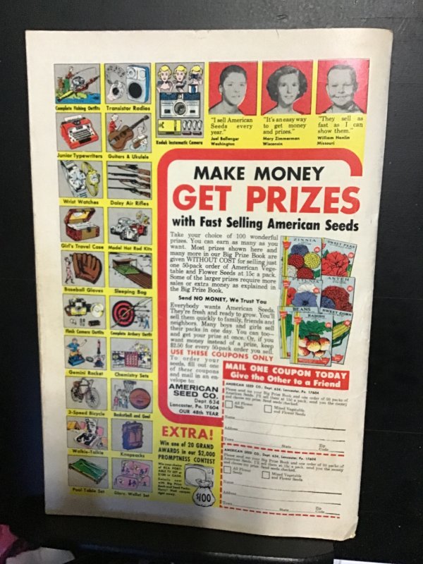 Action Comics #334  (1966) Giant-Size all Supergirl key! FN+ Boca CERT! Legion!