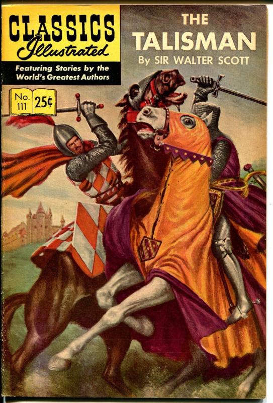 Classics Illustrated #111 1968-Gilberton-The Talisman-Scott-HRN 166-VF