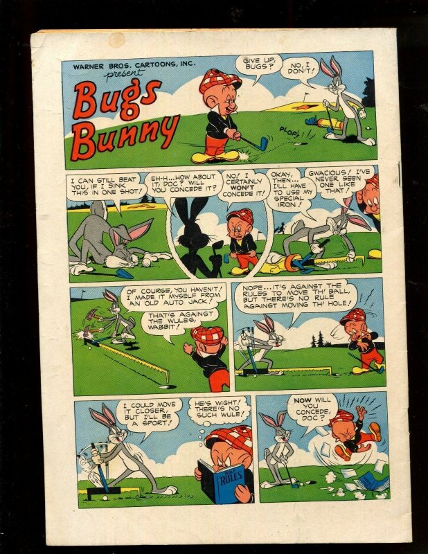 BUGS BUNNY #347 (6.0) THE FRIGID HARE ~ DELL 4 COLOR