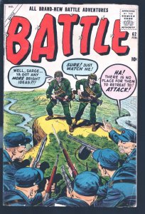 Battle  #62  1959 - Atlas  -VG - Comic Book