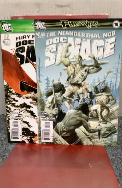 Doc Savage #1 -16 all books vf or better (2010)