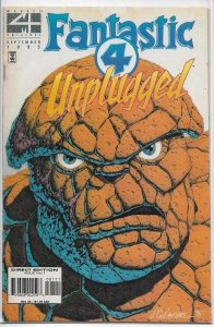 Fantastic Four Unplugged   # 1 VG Thing