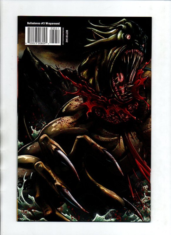 Belladonna #3 Wrap Around Variant - Boundless - 2016 - NM