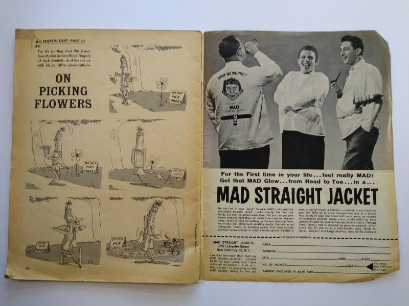 MAD Magazine April 1959 No 46 The End April Fools Television Roulette Western 