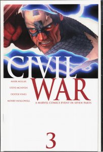 Civil War #3 (2006) Captain America [Key Issue]