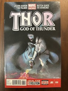 Thor God of Thunder #6 VF- Esad Ribic Cover (Marvel 2013)