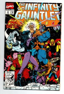 The Infinity Gauntlet #1 2 3 4 5 & 6 Complete Set - 1991 - VF/NM-NM 