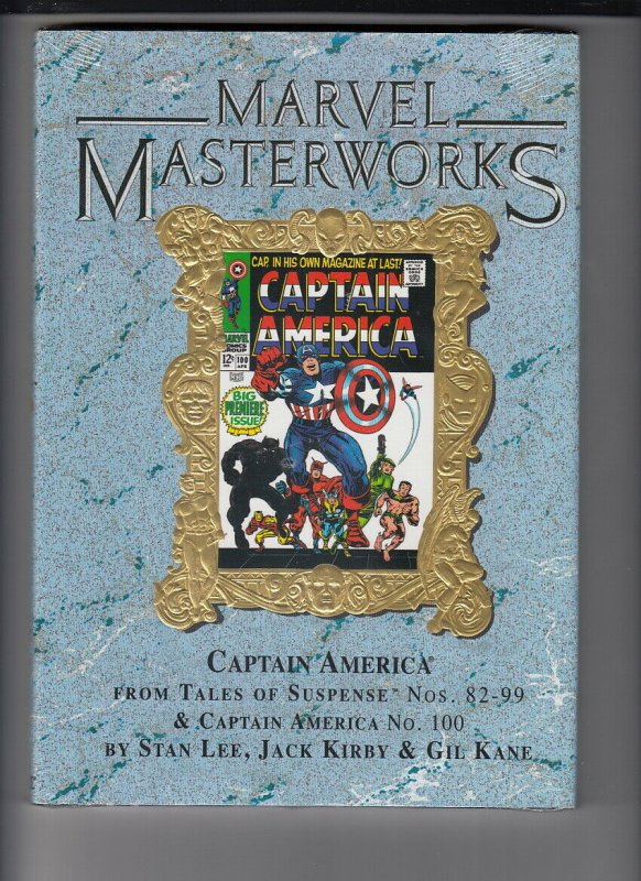 Marvel Masterworks MMW 46 Captain America Limited Variant NEW in Shrink Wrap