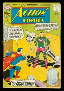 ACTION COMICS #278 1961-DC COMICS-SUPERMAN-PERRY WHITE VG