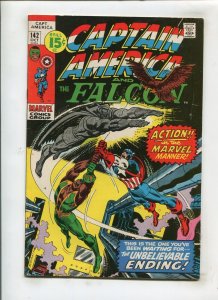 CAPTAIN AMERICA #142 (4.0/4.5) ROMITA SR!! 1971