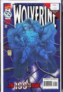 Wolverine #100 Hologram Cover (1996) Wolverine