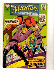 Adventure Comics # 373 FN DC Silver Age Comic Book Superboy Legion Super-He JL15