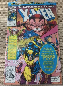 X-Men #14 : Marvel 11/92 NM-; Polybag w/ Hunter card