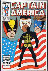 Captain America #336 Direct Edition (1987) Captain America