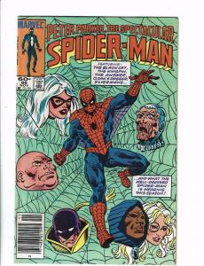 Spectacular Spider-Man # 96 VF/NM Marvel Comic Book Black Cat Goblin Cloak TW39