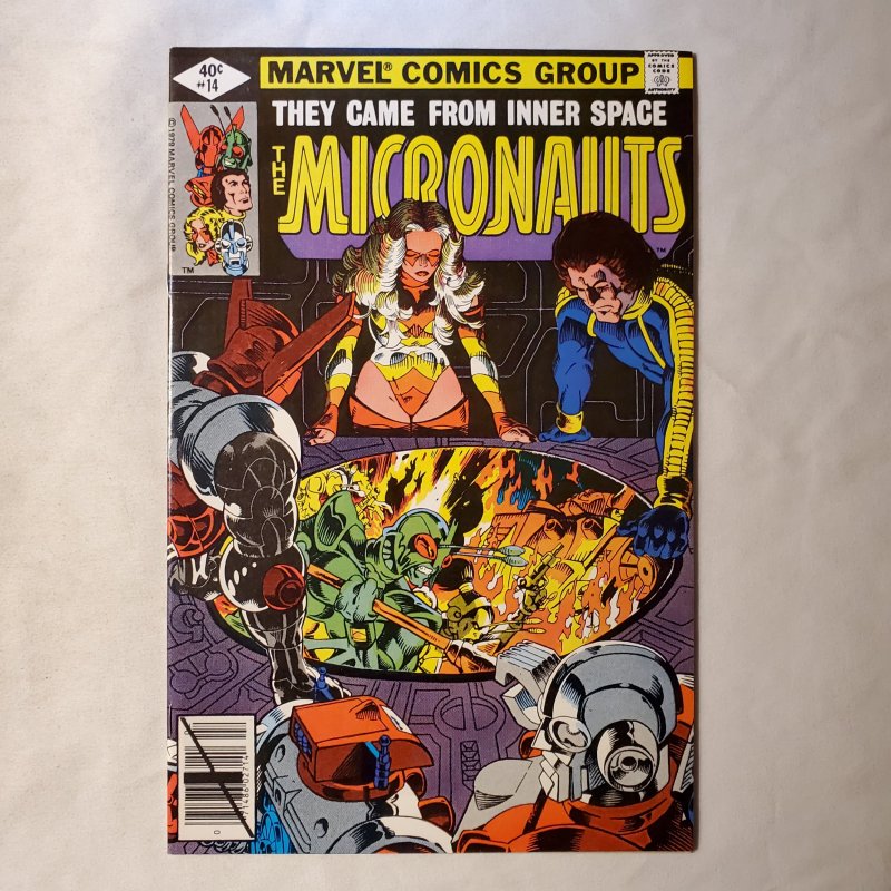 Micronauts 14 Very Fine Art by Howard Chaykin