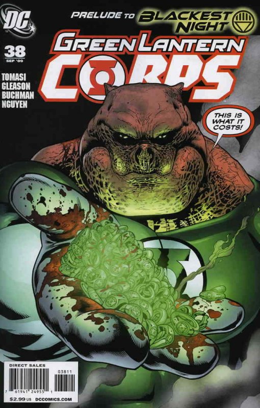 Green Lantern Corps (2nd Series) #38 VF/NM; DC | save on shipping - details insi