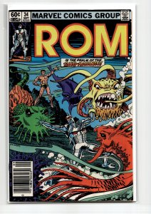 Rom #34 (1982) Rom