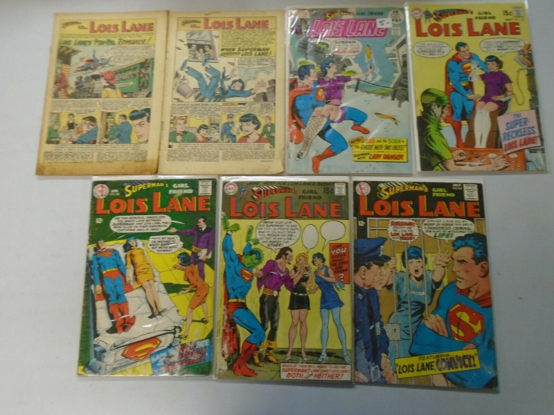 Silver + Bronze age Lois Lane reader comic lot 21 different issues