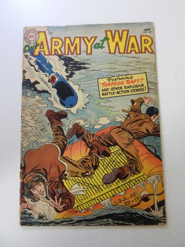 Our Army at War #30 (1955) FR/GD condition see description