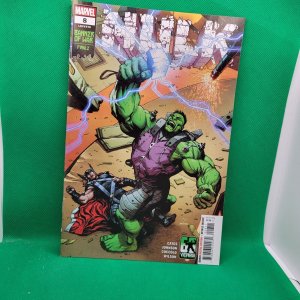 Hulk #8 Frank Cover A Banner of War Cates Marvel Comic 1st Print 2022 NM