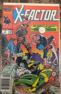 X-Factor #4 (1986) X-Factor 