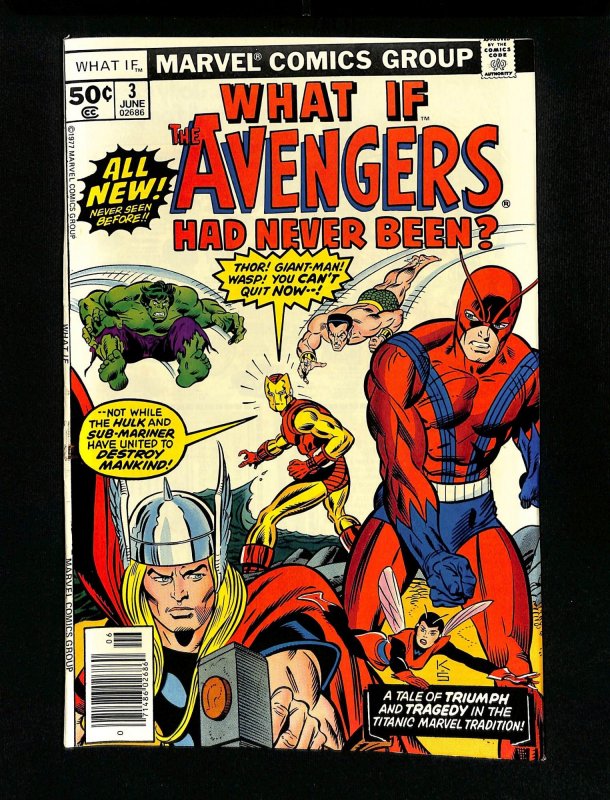 What If? (1977) #3 Avengers Had Never Been!