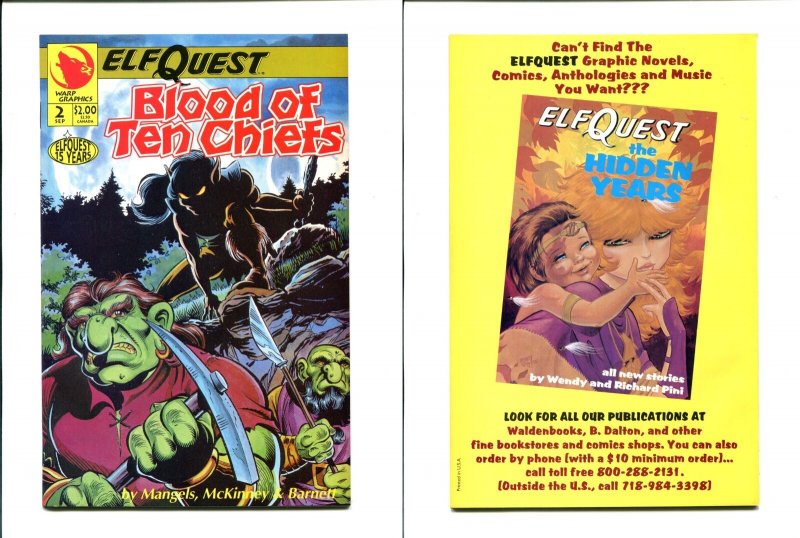 Elfquest: Blood of Ten Chiefs 20PC #1-20 - Complete Set (7.0-9.0) 1994
