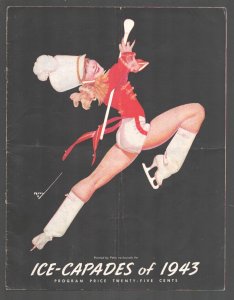 MAG: Ice Capde Program 1943-Pin-up girl cover by Petty-ice capde info & pix-VG
