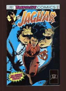 The Jaguar #1 - David Williams, Jose Marzan Jr. Cover Art. (9.2) 1991