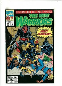 New Warriors #24 VF/NM 9.0 Marvel Comics 1992 Darkhawk & Rage 