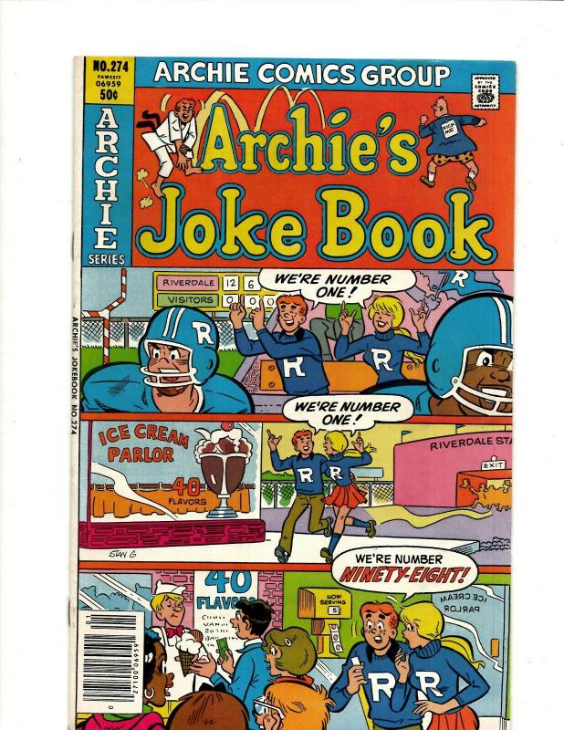 12 Archie Comics Joke 274 282 Archie 274 275 285 310 323 431 Every 105 70++ J408