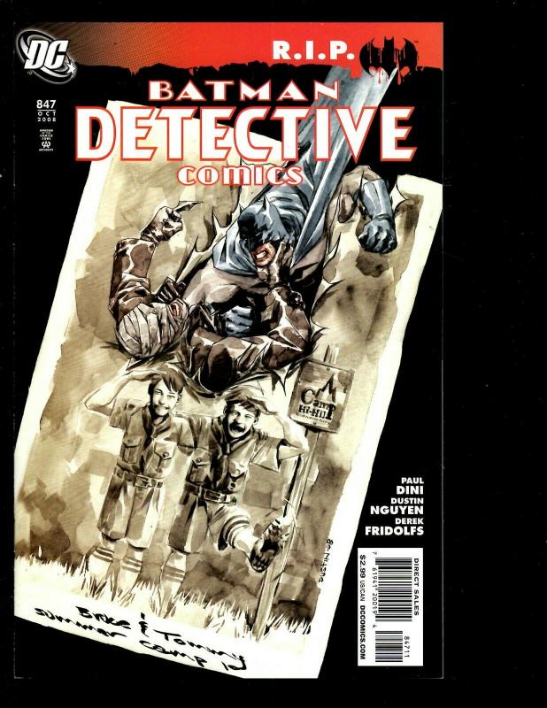 Lot of 9 Batman Detective DC Comics 850 849 848 847 845 844 843 842 841 SM11