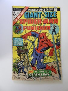 Giant-Size Spider-Man #4 (1975) GD condition 2 spine split