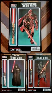 STAR WARS: DARTH VADER #25-27 (Marvel 2022) CHOOSE DESTINY: Krall, Sidious, Bane