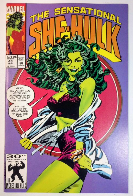 The Sensational She-Hulk #43 (8.5, 1992)