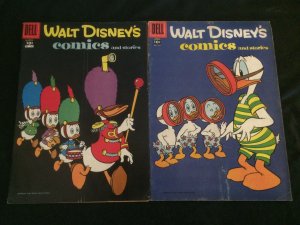 WALT DISNEY'S COMICS AND STORIES #210, 211