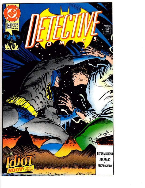 6 Detective Comics Feat. Batman DC Comic Books # 640 641 642 643 644 645 AB6