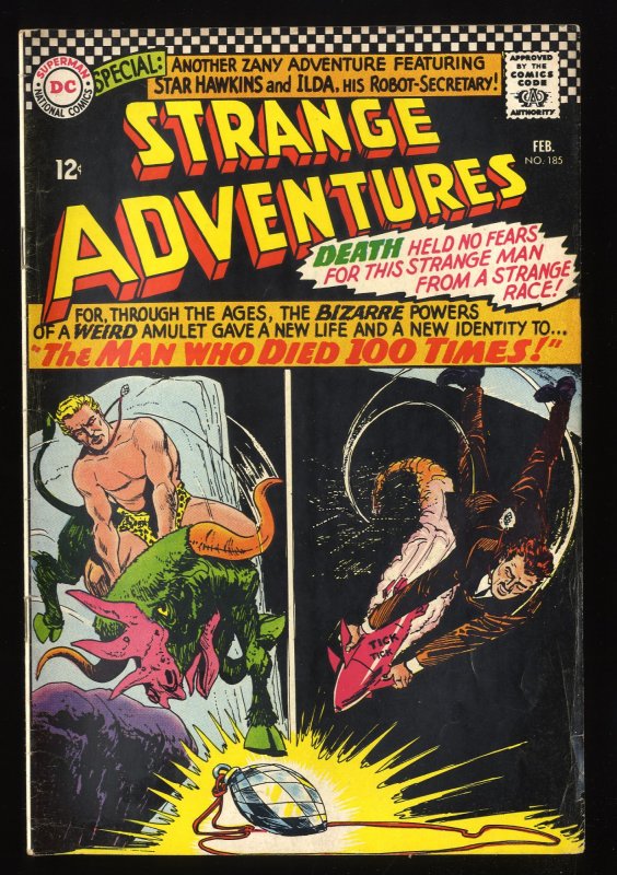 Strange Adventures #185 VG 4.0 DC Comics