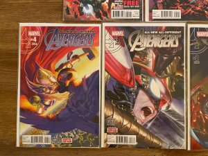 5 Avengers Marvel Comic Books # 2 3 4 + Academy # 5 + Assemble #2 Hulk Thor J969