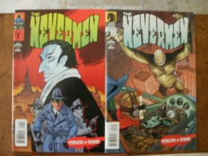 6 Comic Book: Dean Koontz's NEVERMORE #1 2 THE NEVERMEN #1 2 3 MEKANIX #1