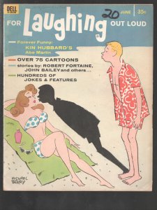 For Laughing Out Loud6/1962-Dell-Swimsuit cover-Jokes-Gags-humor-Orehek-Taber...