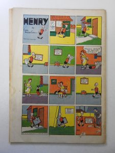 King Comics #128 (1946) GD 2 centerfold wraps detached, chew bottom left of book