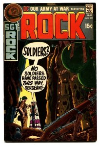 OUR ARMY AT WAR #227 1971-DC-SGT ROCK'S joe kubert -vf