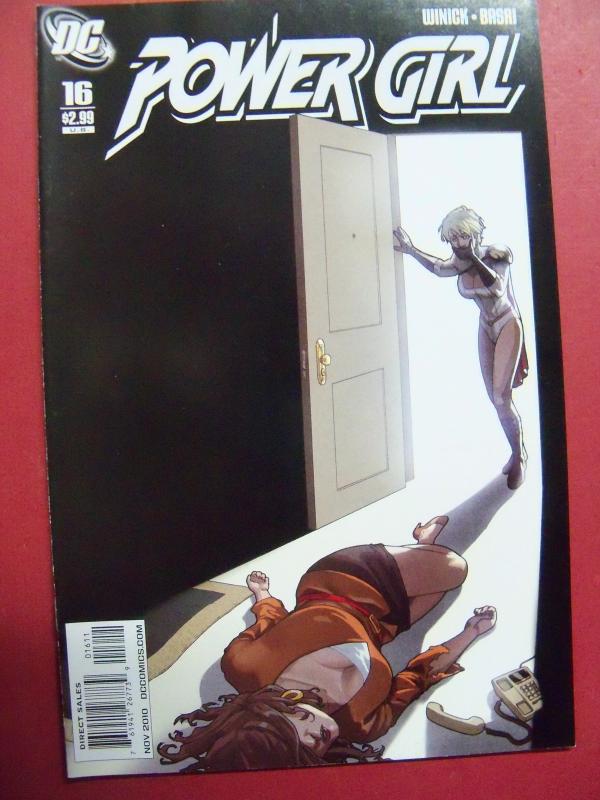 POWER GIRL  #16 2009 SERIES 1ST PRINT  Near Mint 9.4 Or Better DC COMICS