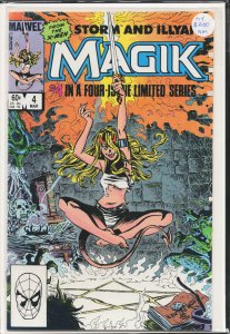 Magik (Storm and Illyana Limited Series) #4 (1984) Magik [Key Issue]